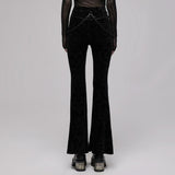 Gravebloom Velvet Pants - PunkRave