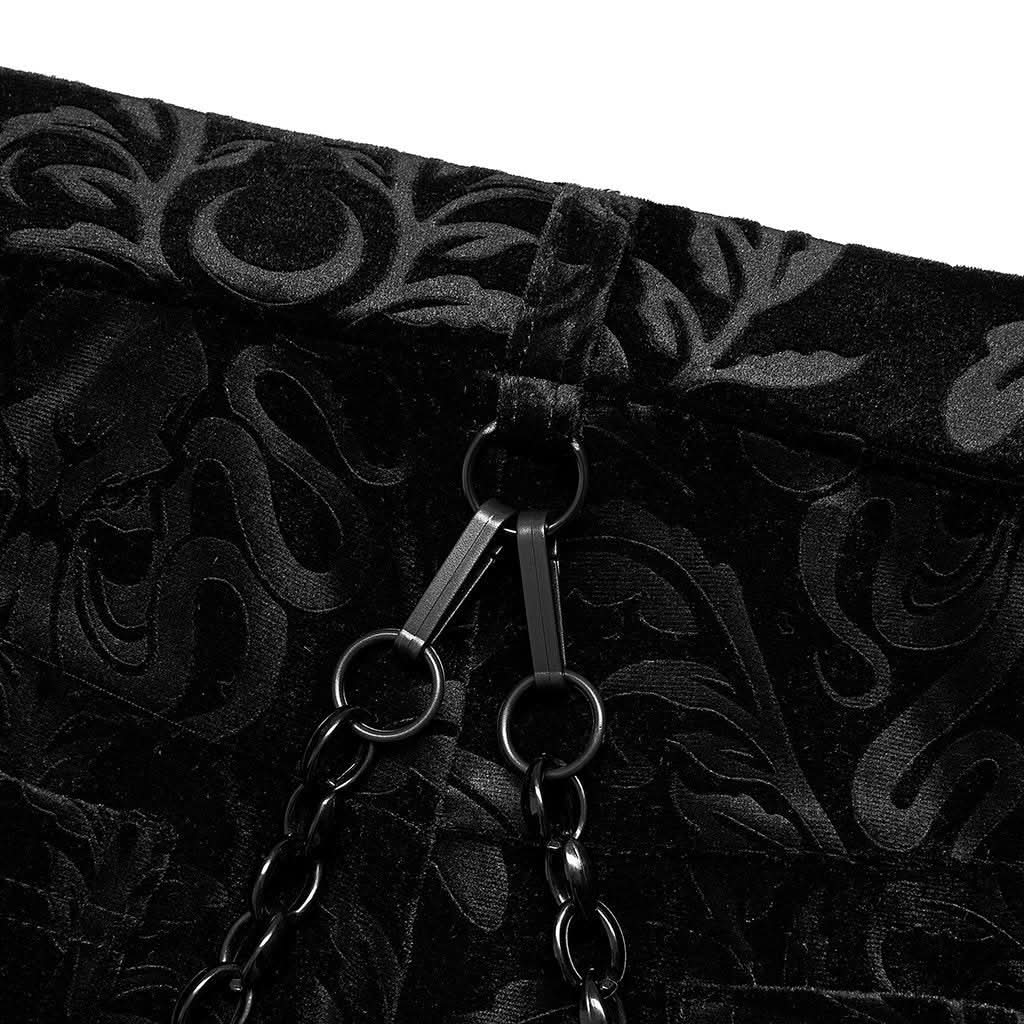 Gravebloom Velvet Pants - PunkRave