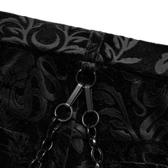 Gravebloom Velvet Pants - PunkRave