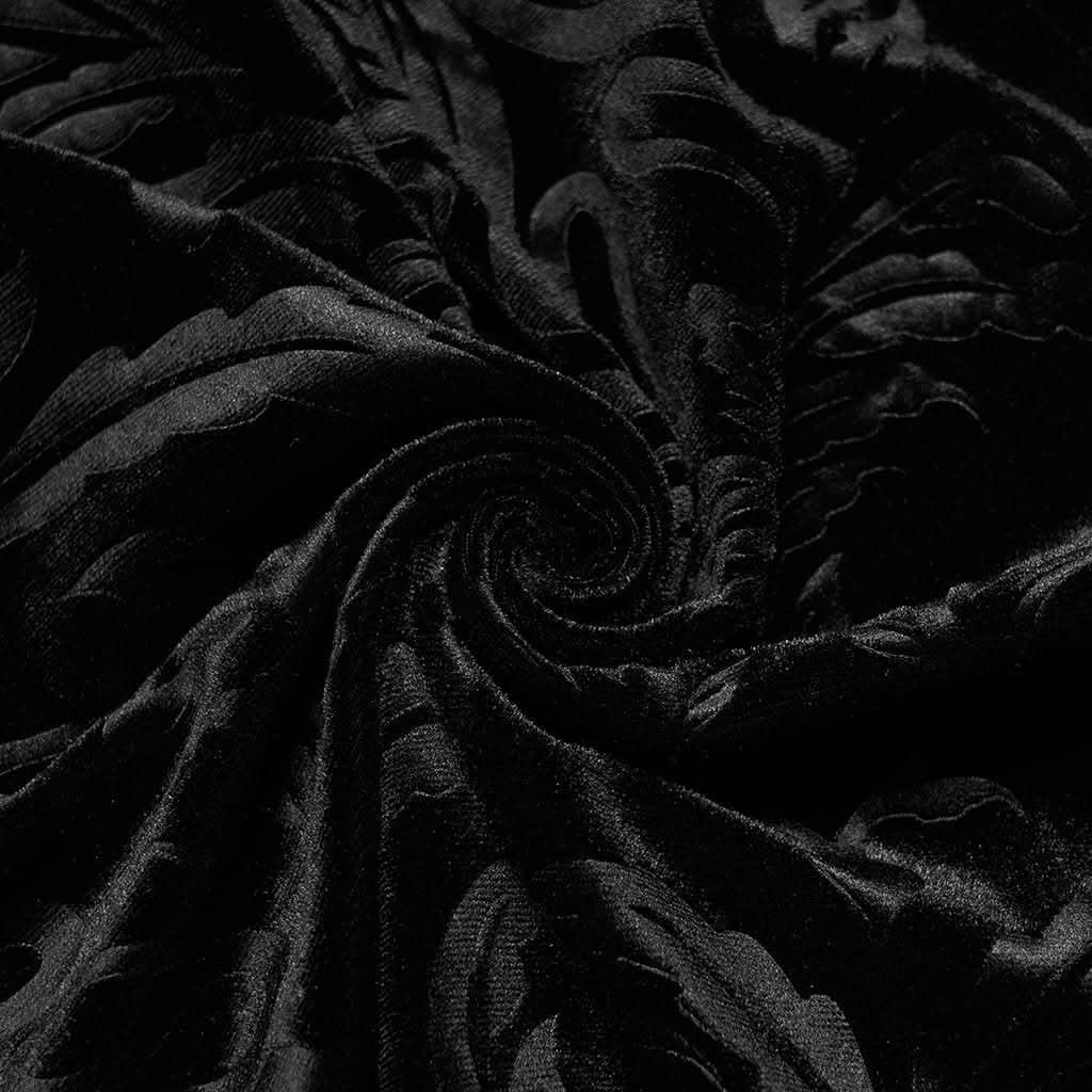 Gravebloom Velvet Pants - PunkRave