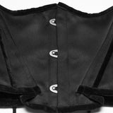Obscura Waist Cincher Ombre Gothic Corset