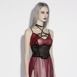Obscura Waist Cincher Ombre Gothic Corset