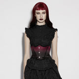 Obscura Waist Cincher Ombre Gothic Corset