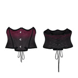 Obscura Waist Cincher Ombre Gothic Corset