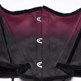 Obscura Waist Cincher Ombre Gothic Corset