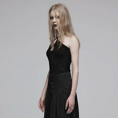 Anarchy Anthem Halterneck Top - PunkRave