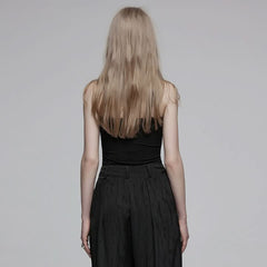Anarchy Anthem Halterneck Top - PunkRave