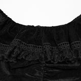 Asperity Gothic Lace Mesh Dress