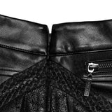 Lazaret Punk Faux Leather PU Skirt