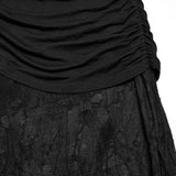 Chalice Punk Lace Midi Skirt