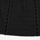 Brunhilde Gothic High Collar Short Dress