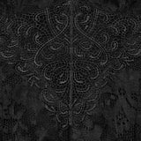 Chagrin Gothic Lace Strap Maxi Dress