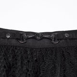 Jadis Gothic Lace Mesh Skirt