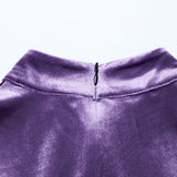 Vermeil Gothic Velvet Faux Fur Dress