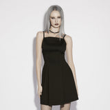 Beckon Punk Studded Mini Dress