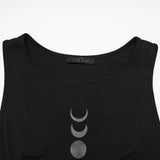 Cobalt Moon Witchy Gothic Mini Dress