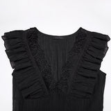Blaspheme Gothic Ruffle Dress