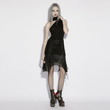 Cicuta Gothic Fishnet Skirt