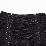 Cicuta Gothic Fishnet Skirt
