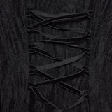 Lurid Gothic Lace Ruffle Dress