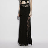 Asura Gothic Lace Maxi Skirt