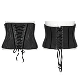 Wormwood Women's Cyberpunk Underbust Corset in Black