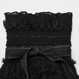 Ingrave Gothic Lace Mesh Leg Warmers