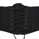 Mildew Punk Zipped Mesh Corset Belt