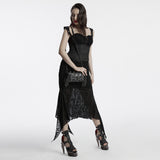 Cerberus Punk Chain Studded Clutch Bag