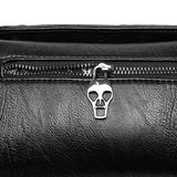 Cerberus Punk Chain Studded Clutch Bag