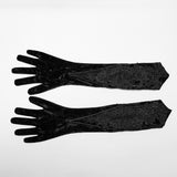 Adamantine Gothic Velvet Gloves