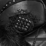 Entropy Punk Faux Fur Hat