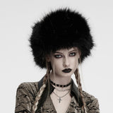 Entropy Punk Faux Fur Hat