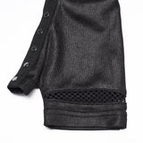 Carapace Punk Lace Lace-Up Arm Warmers
