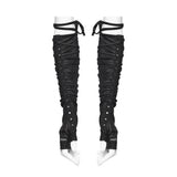 Carapace Punk Lace Lace-Up Arm Warmers