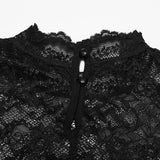 Tarot Gothic Lace Sheer Shirt