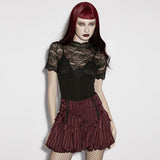 Tarot Gothic Lace Sheer Shirt