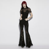 Tarot Gothic Lace Sheer Shirt