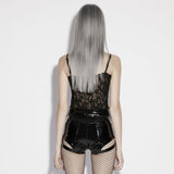Alecto Punk Lace Fishnet Top