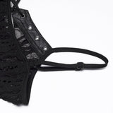 Alecto Punk Lace Fishnet Top