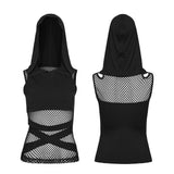 Terminus Gothic Fishnet Top