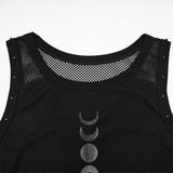 Podophyllum Gothic Mesh Moon Witchy Vest