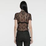 Lunaris Gothic Mesh Top