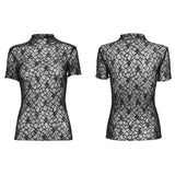 Lunaris Gothic Mesh Top