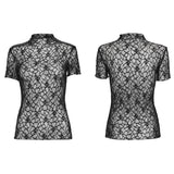 Lunaris Gothic Mesh Top