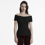 Barrow Gothic Off-Shoulder Top