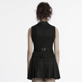 Larkspur Gothic Lace Ruffle Vest
