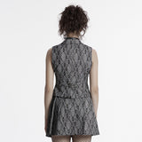 Larkspur Gothic Lace Ruffle Vest