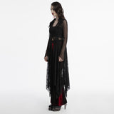 Algol Gothic Lace Sheer Long Top