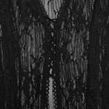 Algol Gothic Lace Sheer Long Top